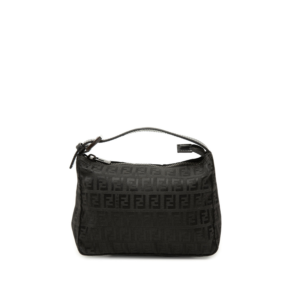 Pre-Loved Fendi Zucchino Canvas Handbag